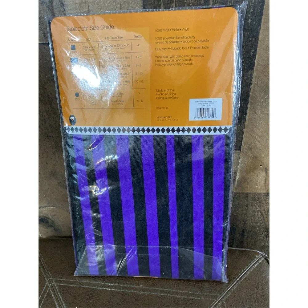 Halloween Newbridge Vinyl Tablecloth 70